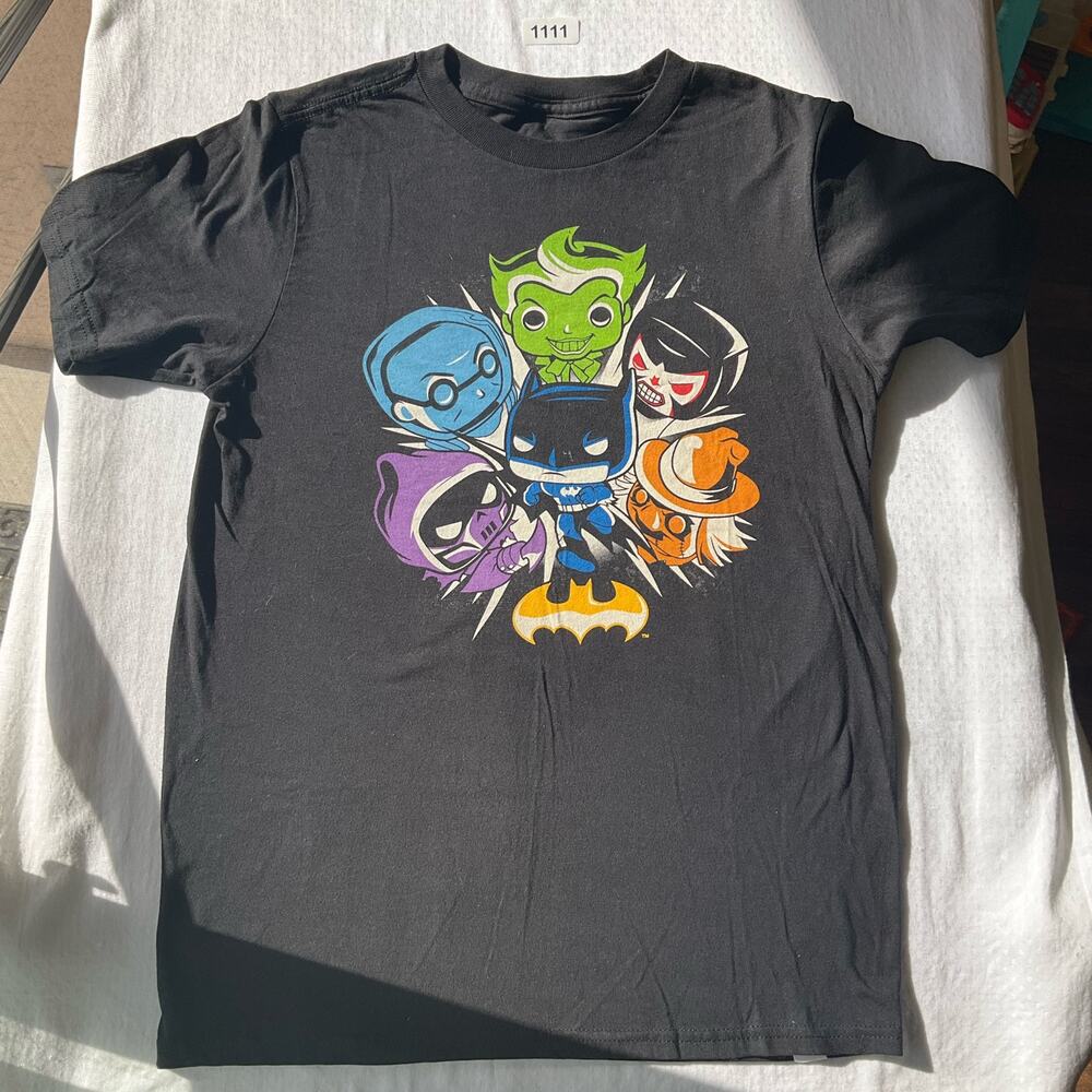 Batman Men’s Short Sleeve T-shirt size L, Black, Pop! Tees
